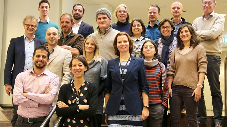 Samarbeidspartnerne i EU-prosjektet 4RinEu er samlet i Oslo denne uken. Foto: Boligbygg