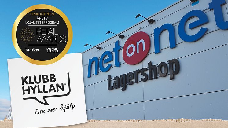 NetOnNet är en av finalisterna i Retail Awards 2019