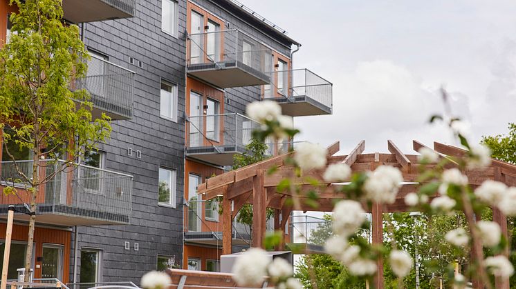 BoKlok Silviabo Skrabelycke hus och gård