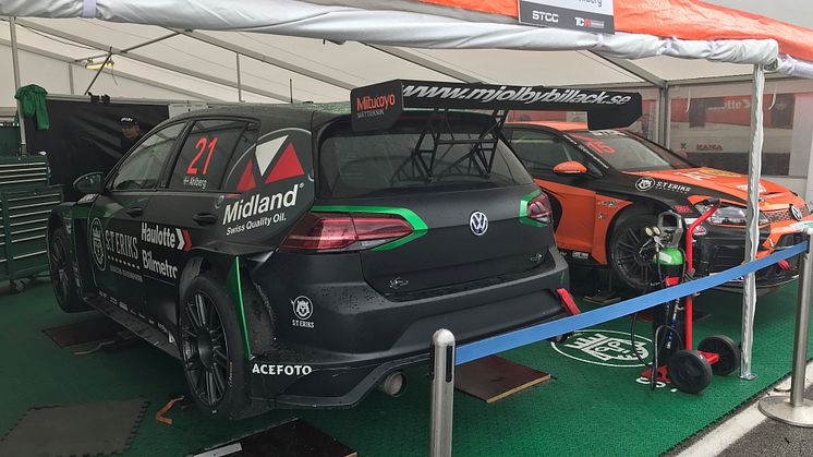 Depån hos Team Kågered i Anderstorp.