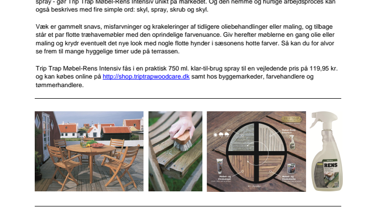 Få kvarterets flotteste havemøbler