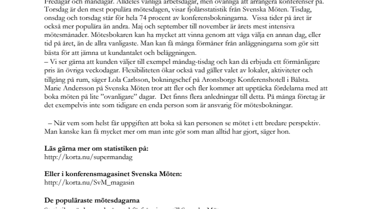 Så bokar vi möten och konferenser – att bryta mönstret kan ge fördelar