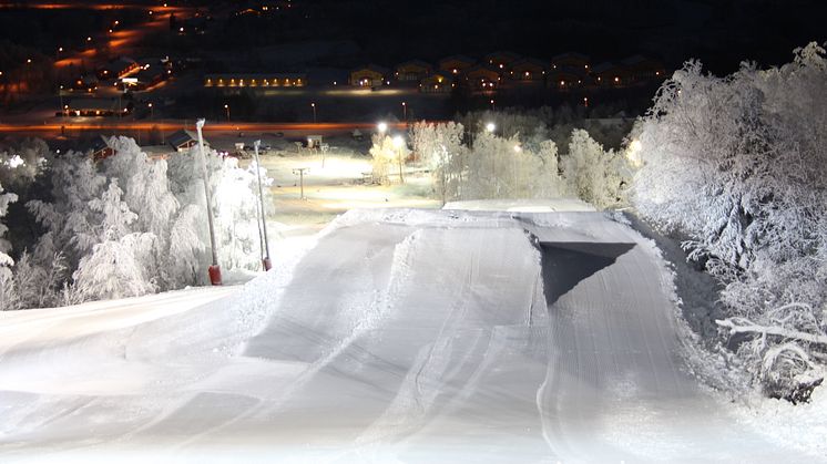 På fredag öppnar Hemavan Snowpark