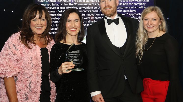 Control Techniques is a winner of the  POWYS BUSINESS AWARD 2022!