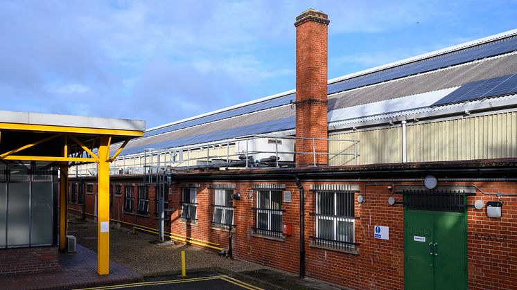 This solar roof, installed by Energy Garden at Streatham Hill Depot, was the first cooperative solar energy project on UK rail and is helping GTR in its drive to reach 'net zero' for all its energy needs