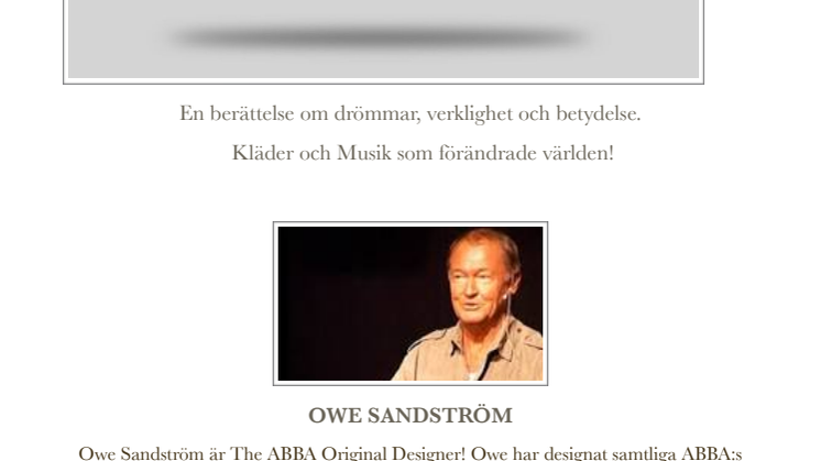 ABBA Tribute Original - Let Design & Music Speak!