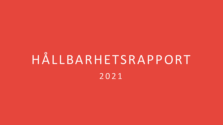 Foodmarks Hållbarhetsrapport 2021