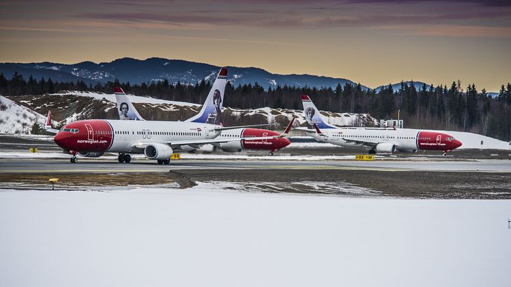 Norwegianin matkustajamäärä jatkoi kasvuaan ja käyttöaste nousi tammikuussa