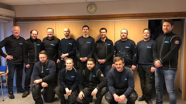 45 år med rørlegging i Porsgrunn