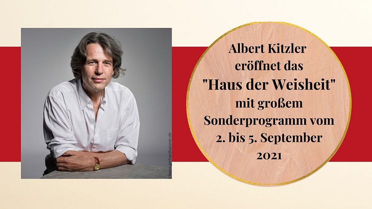 "Haus der Weisheit": Albert Kitzler eröffnet eine Begegnungsstätte für alle Freund*innen der praktischen Philosophie und Weisheitslehre