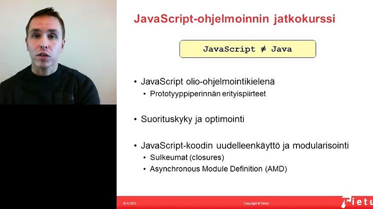 JavaScript ‒ webin kantava voima