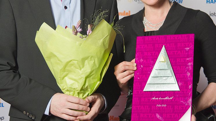 Vinnare Årets kundklubb, Retail Awards 2012, Jula club