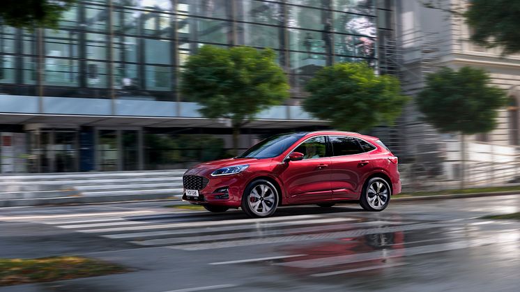Kuga je nejdůsledněji elektrifikovaný model v dosavadní historii značky Ford
