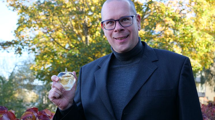 Martin Howe, förstelärare, mellanstadielärare på Paradisskolan och utvecklare Borlänge kommuns skolor, andrapristagare Lärarpriset Guldäpplet 2022. Foto: Bo Helmersson