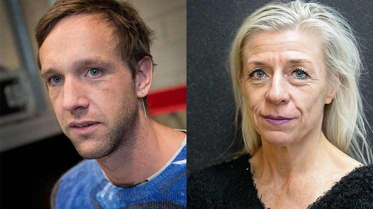 Jefta Van  Dinther och  Charlotta Öfverholm   Foto: Noella Johansson och Lars Pehrson