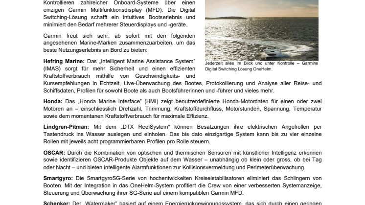 PM CH Garmin OneHelm Partner 2022