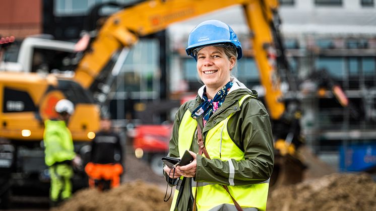 Anna Fredriksson, professor i bygglogistik vid LiU ska göra verkstad av donationen på tio miljoner kronor. Foto: Thor Balkhed