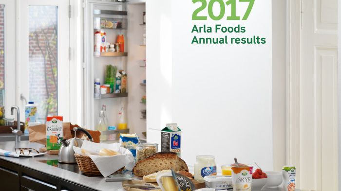 Arla Foodsin tulos 2017: investoinneilla, laajentumisella ja innovaatioilla laatua liiketoimintaan