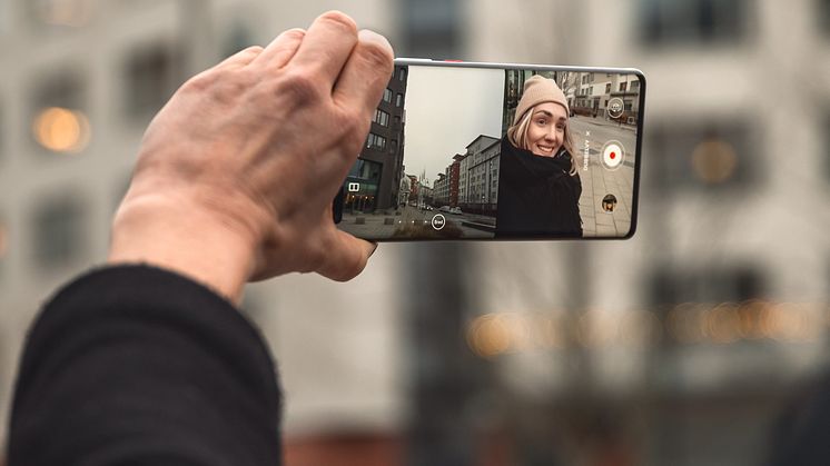 Dubbelvy med Mate40 Pro.