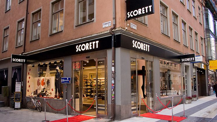 Dagens Scorettbutik på Drottninggatan, Stockholm