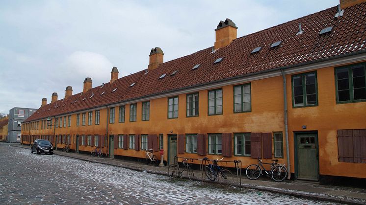 Nyboder - før renoveringen med Dantegl