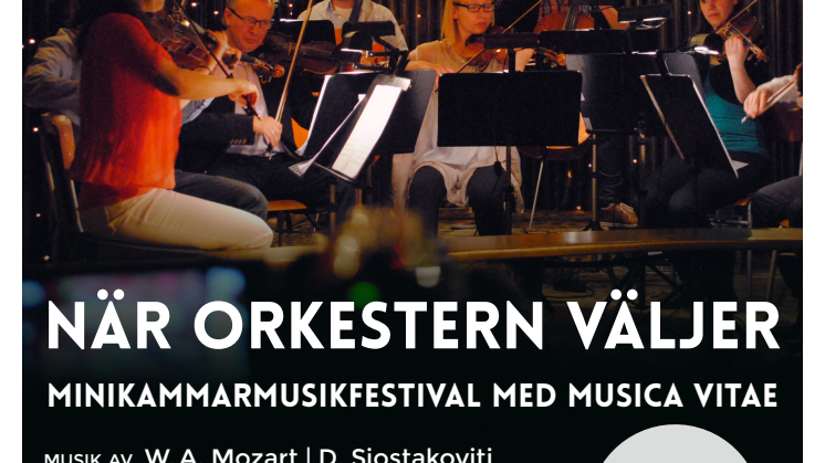 M​usica Vitae bjuder in till kammarmusikfestival i mini-format