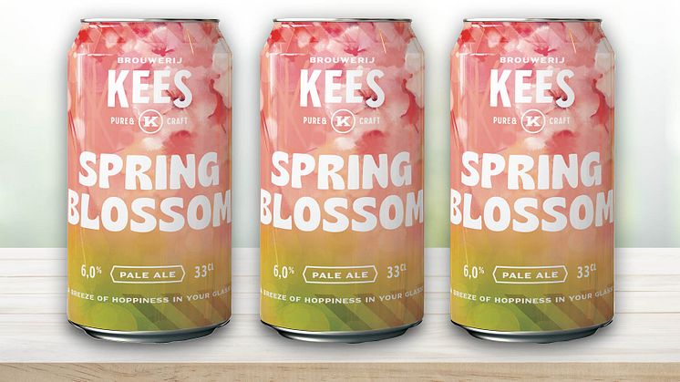 Kees Spring Blossom - blommigt öl med inslag av humle, citrus och karamell och liten bitterhet. Passar bra till vårens och sommarens grillbuffé.