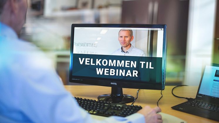 Kurser folk på hjemmekontor: Koronakrisen fikk Hans Olav Arnesen og Trainor Elsikkerhet AS til å gjøre om klasseromskurs til webinar i rekordfart. Foto: Trainor