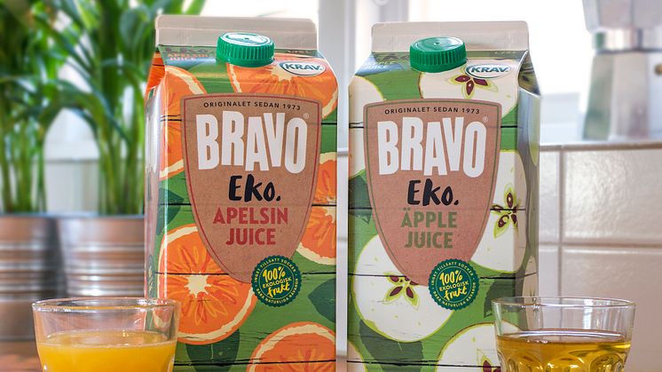Bravo juicar upp vardagen med ekologiska nyheter!