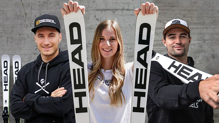 Three new athletes join the HEAD Worldcup Rebels