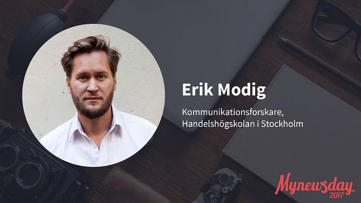 Erik Modig och Johanna Sevonen till Mynewsday