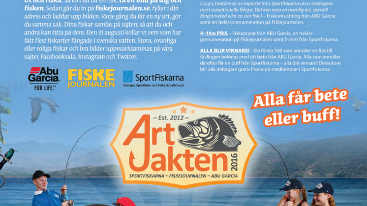 Nu startar Artjakten!