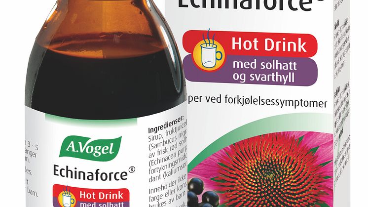 Bekjemp forkjølelsen med den effektive Echinaforce-serien fra A.Vogel 