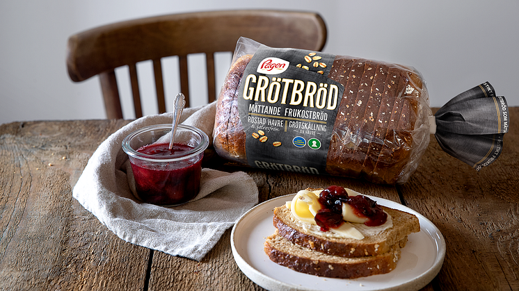 Pågens nya Grötbröd gör det enkelt att äta gröt