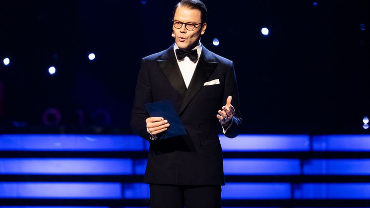 Prins Daniel delar ut pris till Årets Peppare 