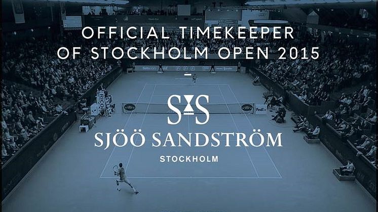 Sjöö Sandström - Official Timekeeper för IF Stockholm Open 2015