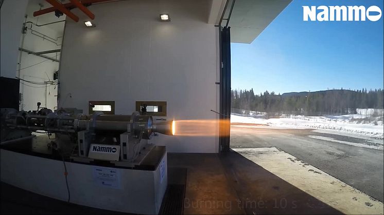 Nammo testing green, hybrid rocket propulsion