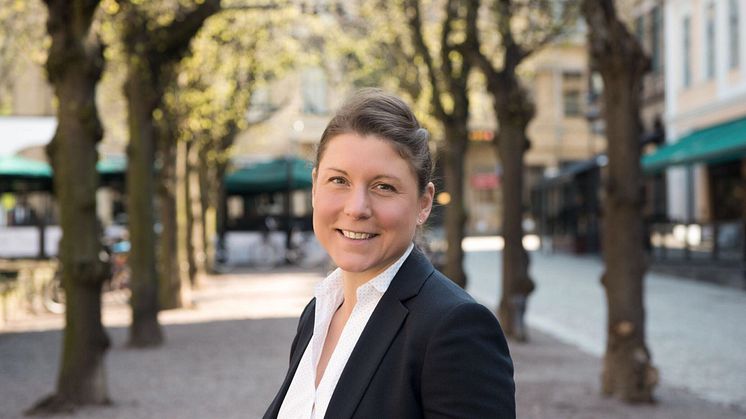 Anna Jähnke (M)  uttalar sig om elbristfrågan 