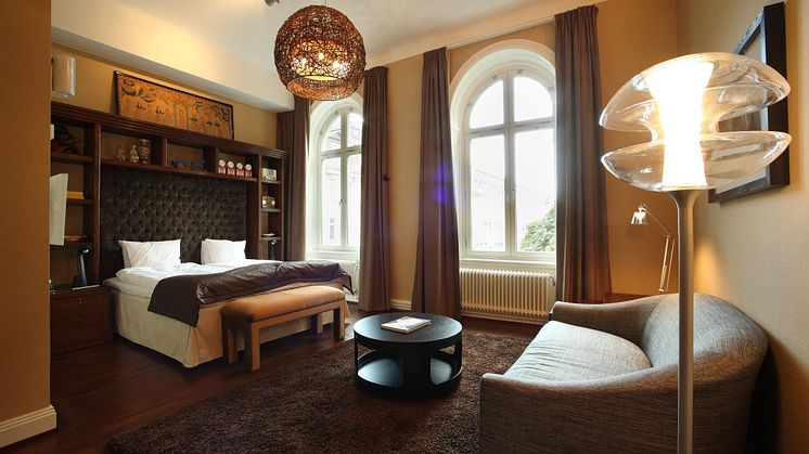 Suite at Lydmar Hotel, Stockholm, by Stylt Trampoli
