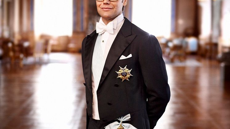H.K.H. Prins Daniel (Foto: Mattias Edwall Copyright Kungahuset.se)