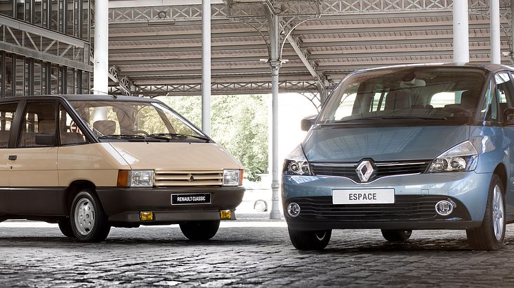 Nyt fjæs til Renault Espace