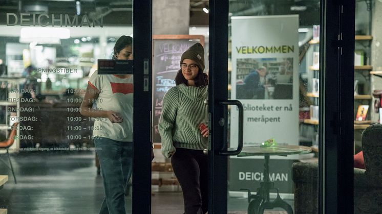 Endring i Deichmans tjeneste Meråpent
