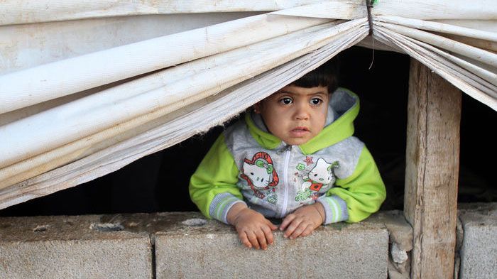 Matpaket till drabbade i Syrien