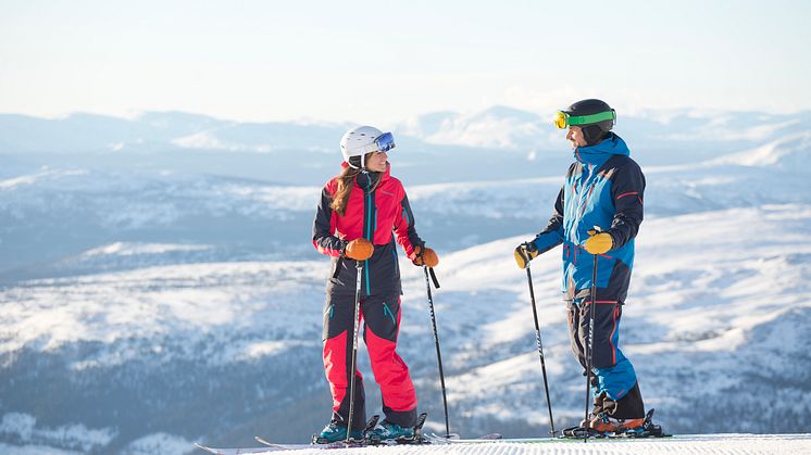Keen interest in mountain holidays and skiing 