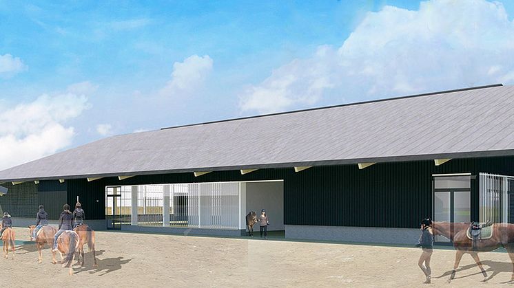 Invigning av Klagshamns nya ridanläggning