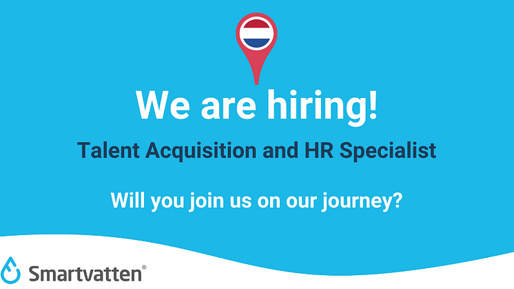 Vacancy: Talent Acquisition and HR Specialist