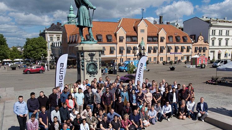 From 2 to over 100. 10 years ago, Sigma started operations in Karlskrona, Sweden.