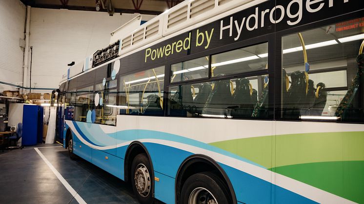 Wasserstoffbus in Aberdeen