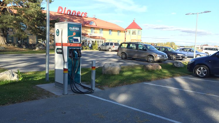 Sju nya snabbladdare till elbilar