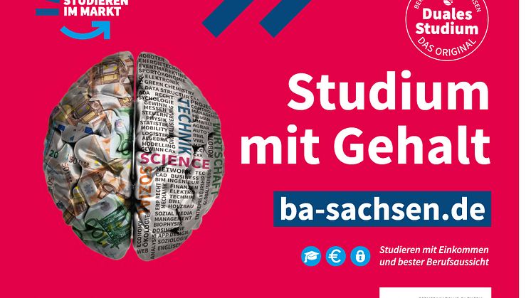 Kampagnenmotiv - Duales Studium Berufsakademie Sachsen - Das Original